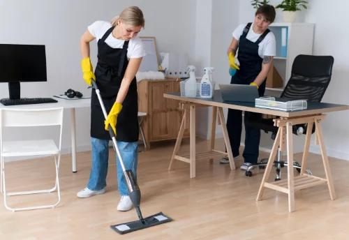 Nettoyage de bureau professionnel à la Ferté-Vidame
